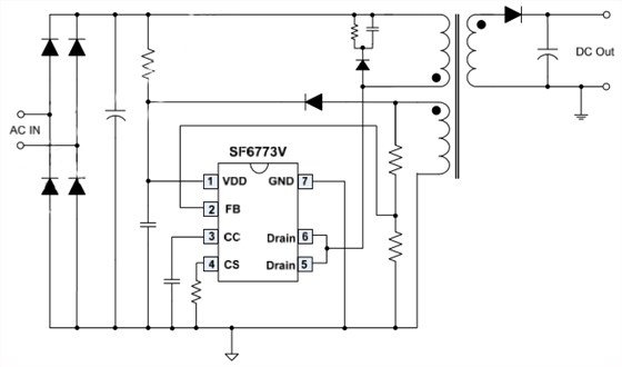 開關(guān)電源芯片SF6773
