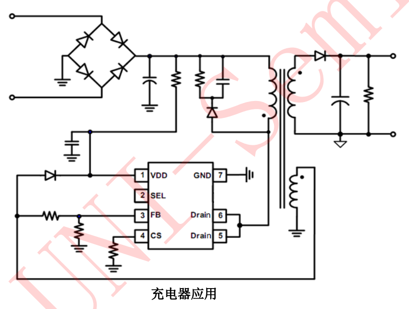 U6117充電器應(yīng)用