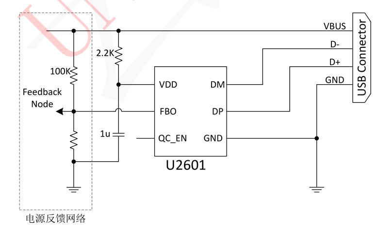 U2601應(yīng)用簡圖